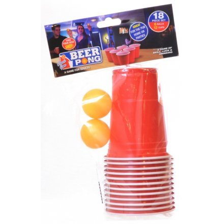 Beer Pong Cup and Ball Set 