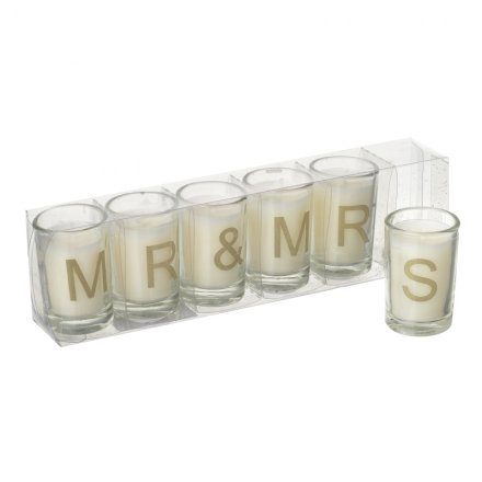 Mr & Mrs Scented Candle
