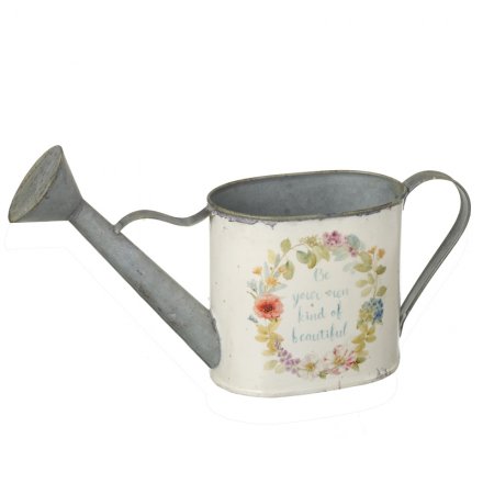 Pretty Decorated Watering Can
