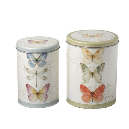 Butterfly Canister, Set 2
