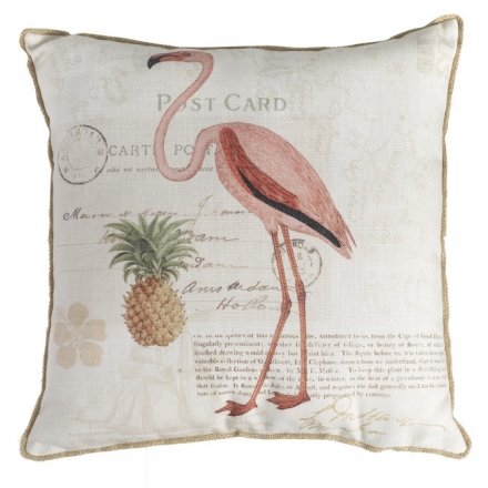 Flamingo Cushion 38cm