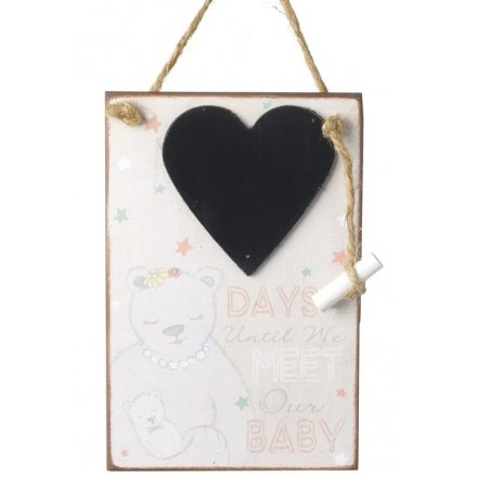 Days Until We Meet Our Baby Chalkboard