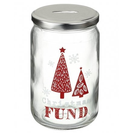 Christmas Tree Fund Jar