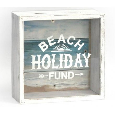 Beach Holiday Fund Money Box