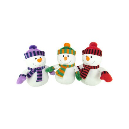 Snowmen Soft Toy Mix