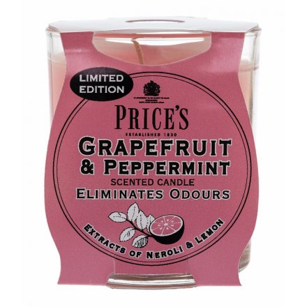 Grapefruit and Peppermint Prices Candle