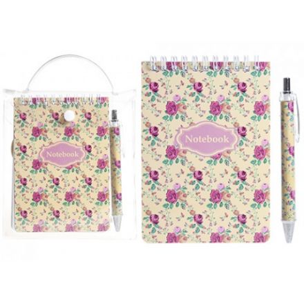 Ditsy Floral Notebook and Pen