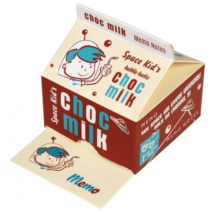 Choc Milk Memo Pad Carton