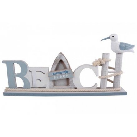 Beach Themed Plaque 