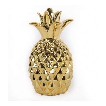 Gold Pineapple, 18cm