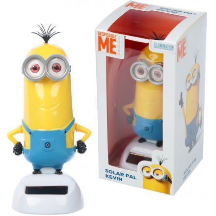 A fantastic new addition to the Solar Pals Range is Kevin From the popular Minion Movie Franchise