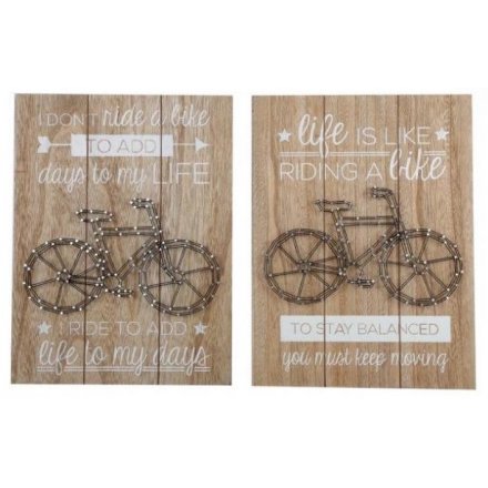Bicycle String Art, 2a