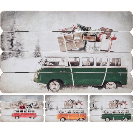 Christmas Travels Wall Plaque, 3A