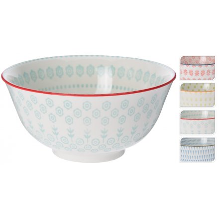 Colourful Ceramic Bowl Set