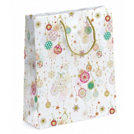 Large Bauble Design Gift Bag
