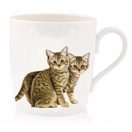 Tabby Kittens China Mug