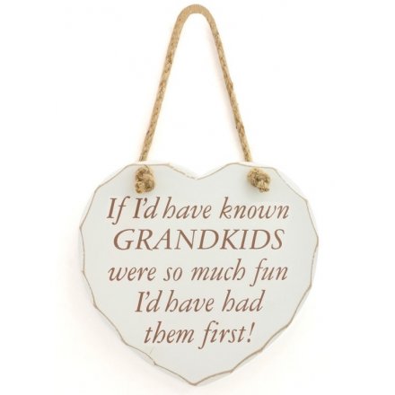 If I'd Have Known Heart Plaque 