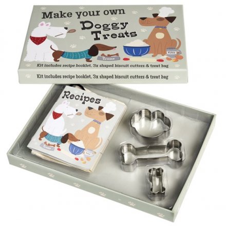 Treat your four legged friends with tasty treats in the shapes of bones and paws 
