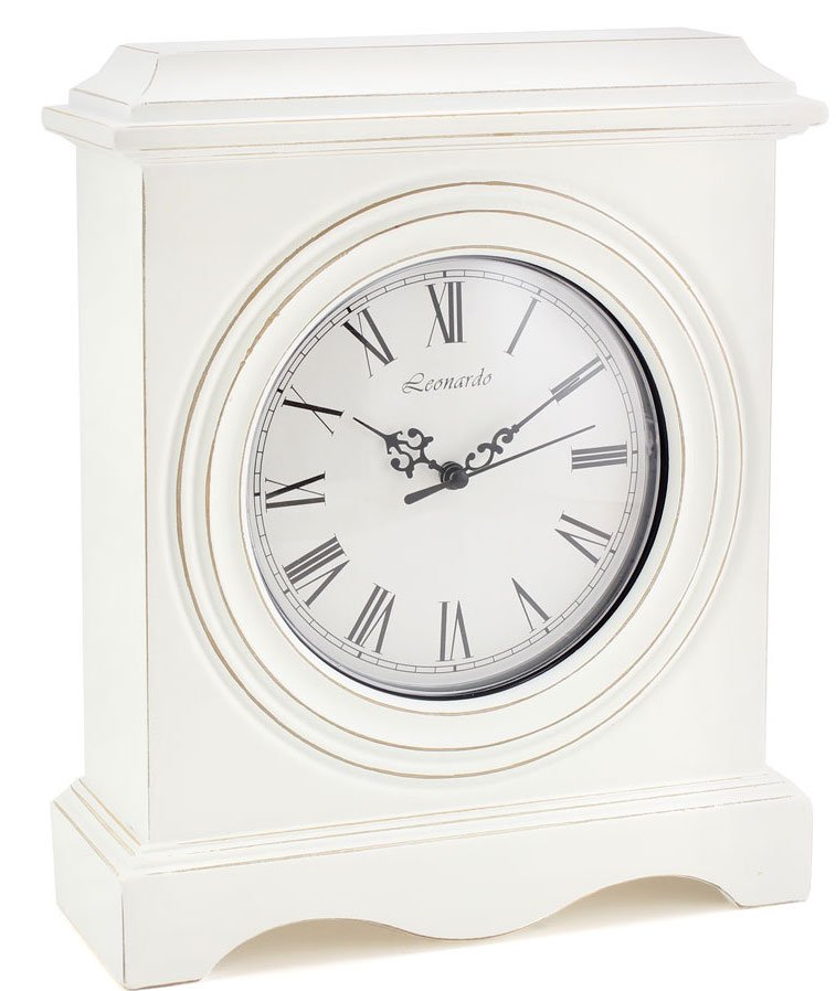 LP29620 / White Mantel Clock 36130 Homeware / Clocks Gainsborough