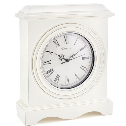 White Mantel Clock