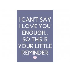  Our popular mini metal dangler signs are now in a fridge magnet form! 