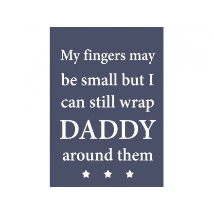 My Fingers May Be Small Daddy Magnet