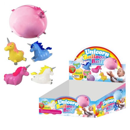 Unicorn Balloon Balls, 4 Assorted