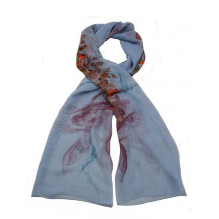  a beautiful assortment of floral inspired scarves 