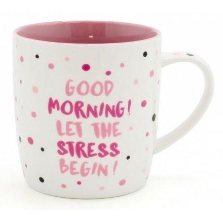 Good Morning Stress Mug Gift Boxed