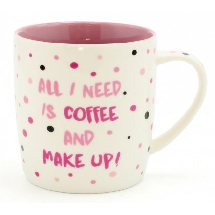 Coffee & Make Up Mug Gift Boxed