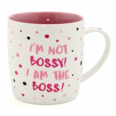 Not Bossy I'm The Boss Mug Gift Boxed