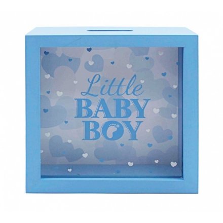 Little Baby Money Box - Blue 