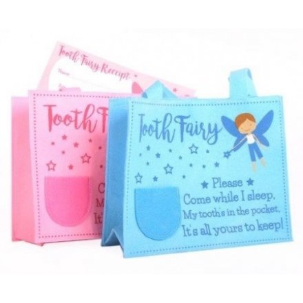 Boys and Girls Tooth Fairy Bags