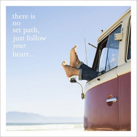 There Is No Path Greeting Card