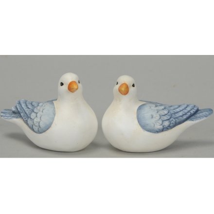 Terracotta Seagulls, 2 Assorted