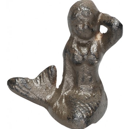 Distressed Iron Mermaid, 6.5cm