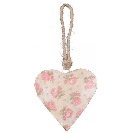 Floral Hanging Heart