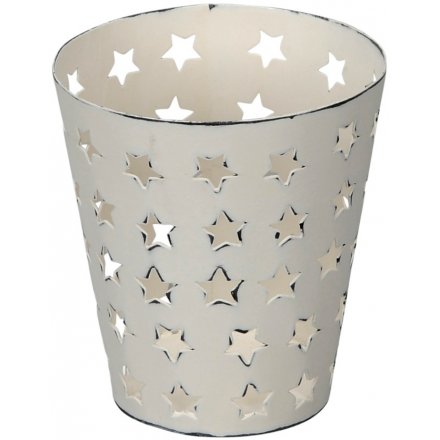 Cut Out Star Tealight Holder, Small