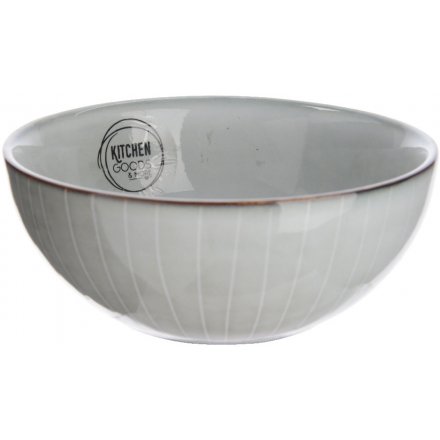 Stoneware Distressed Bowl 11cm