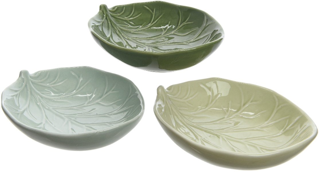 Greenery Leaf Bowls Large 36941 Homeware / Decorative Accessories