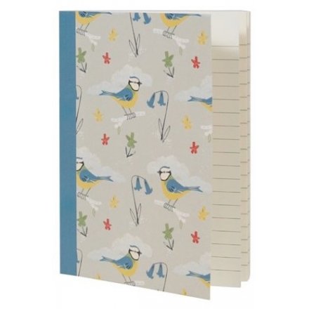 Blue Tit A6 Lined Notebook