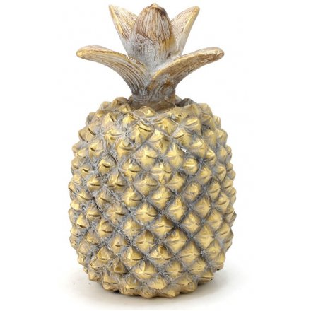 Exotic Gold Art Pineapple