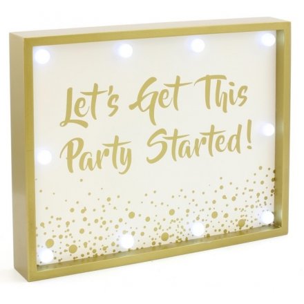 Party Led Sign