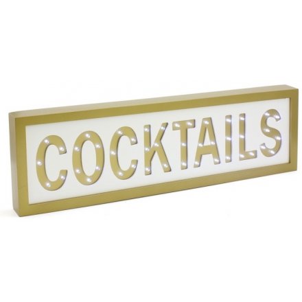 Cocktails Led Sign