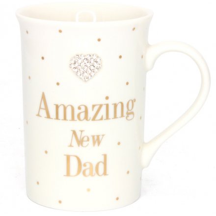 New Dad Mad Dots Mug