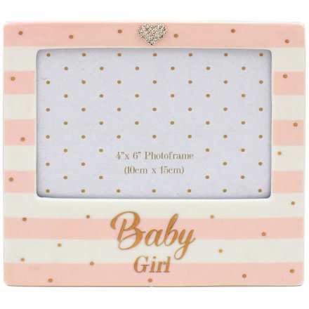 Mad Dots Baby Girl Frame