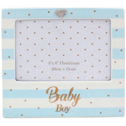 Mad Dots Baby Boy Frame