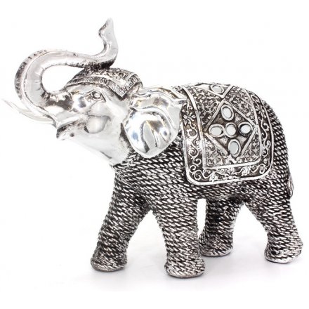 Exotic Art Elephant - Silver