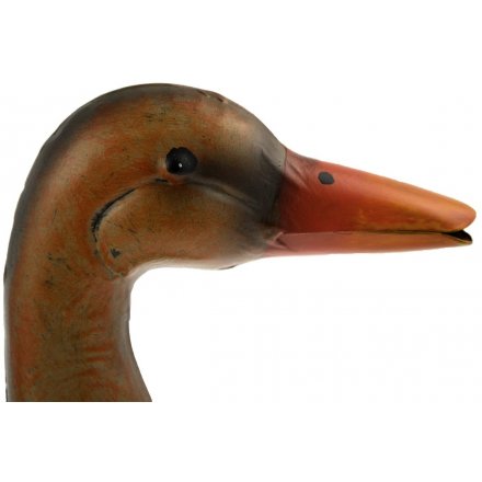 Female Mallard Duck Metal Garden Decoration 37cm | 37244 | Outdoor
