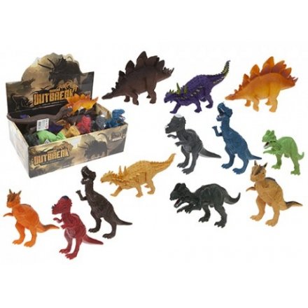 Dinosaur Toys, 12 Assorted